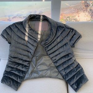 Herno short sleeve puffer